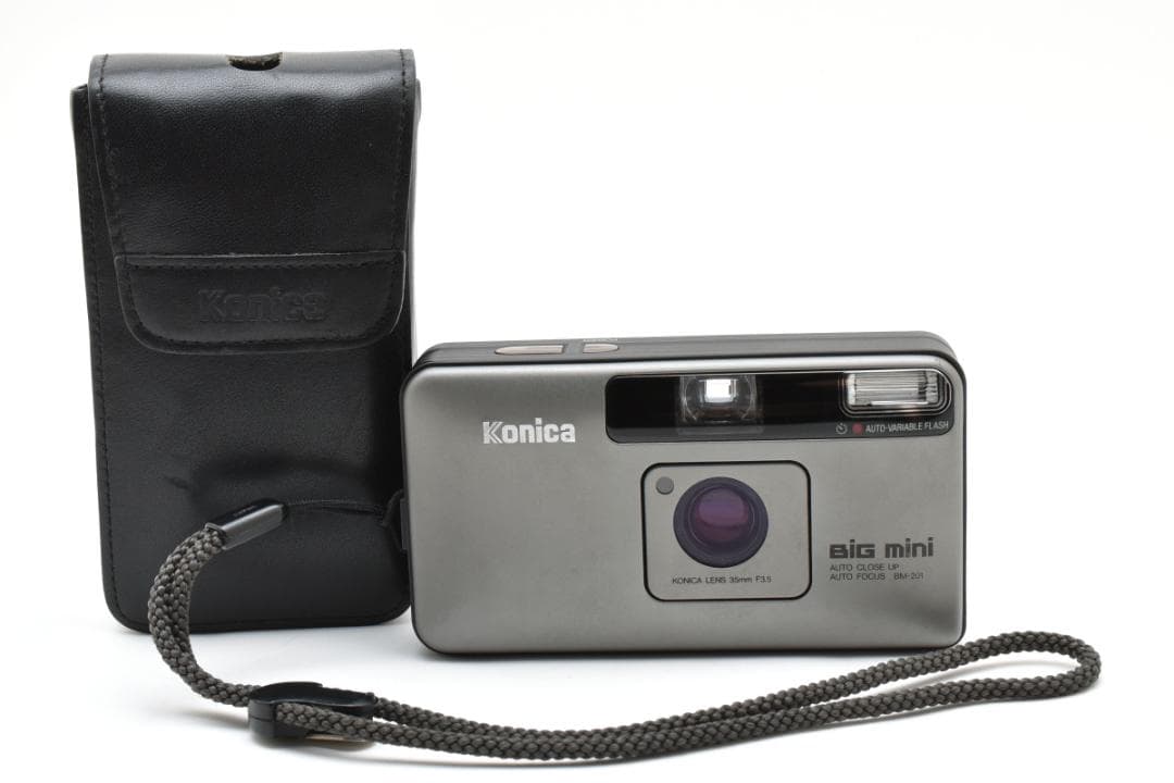 【ケース付き 良品】コニカ Big mini BM-201 カメラ