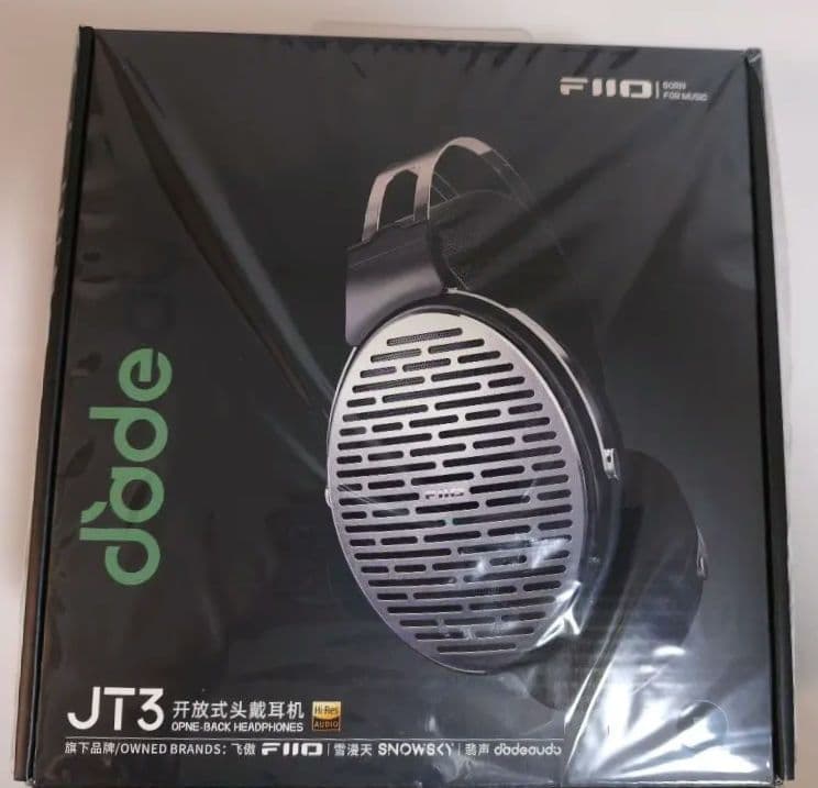 【動作確認のみ】【国内正規品】 ヘッドホン Fiio JT3 シルバー
