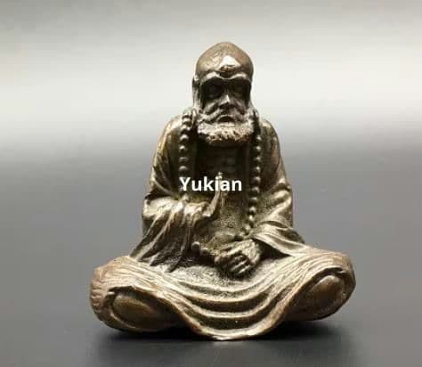 達磨祖師 置物 菩提達磨仏 銅器 装飾品 工芸品 美術品