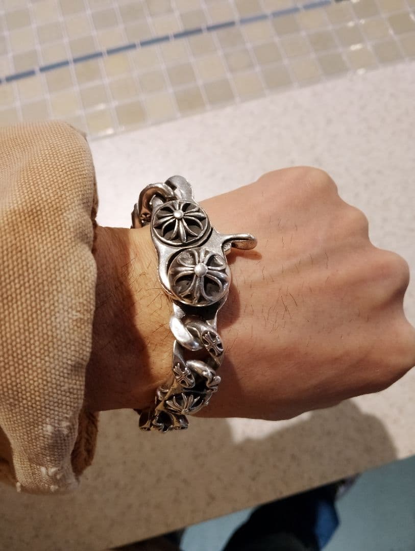 テ*ン様 総重量132.4g　激レア　ゼニスクロスブレス　A＆G クロムハーツ