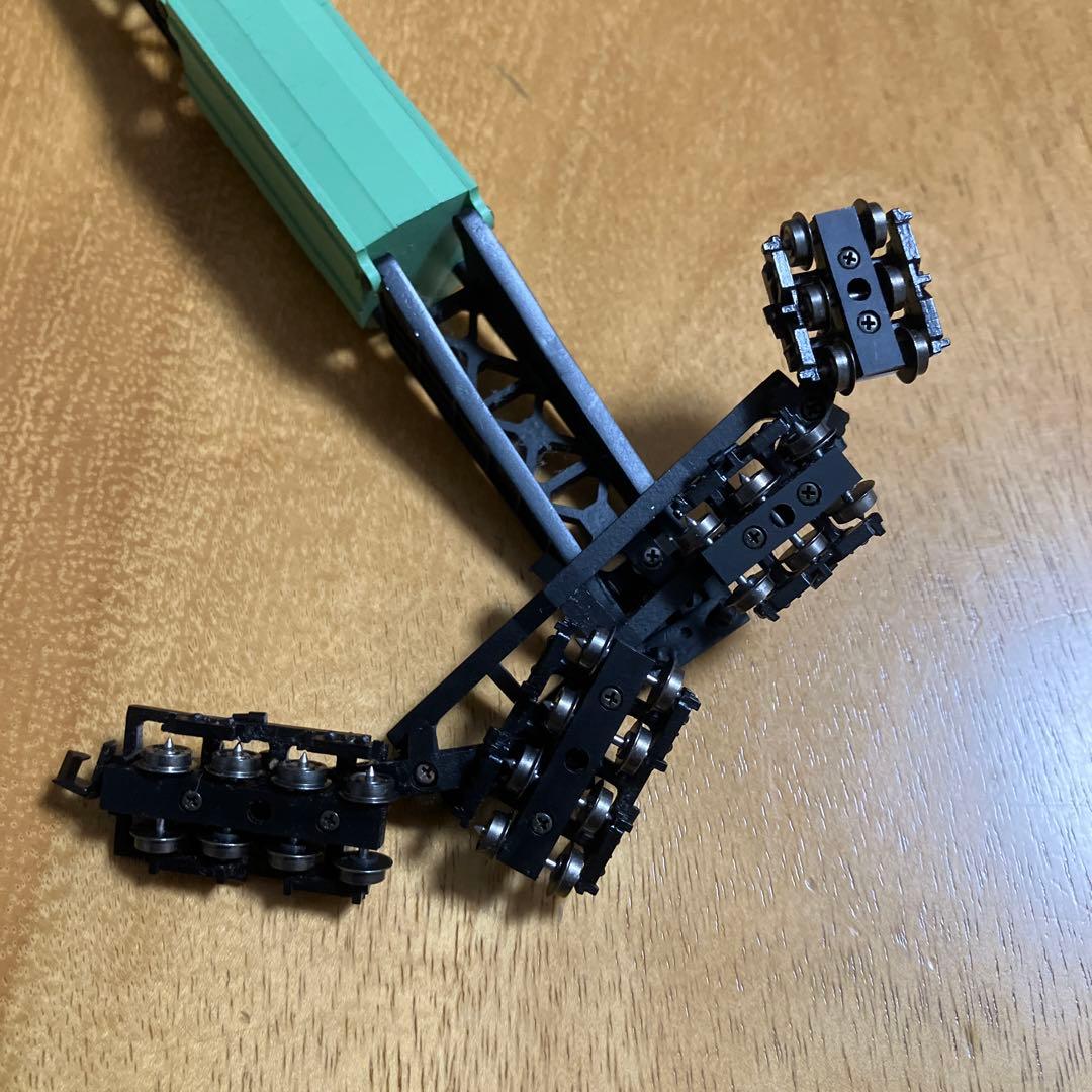 Nゲージ 国鉄シキ700形貨車大物車 大新堂 28軸 レア品