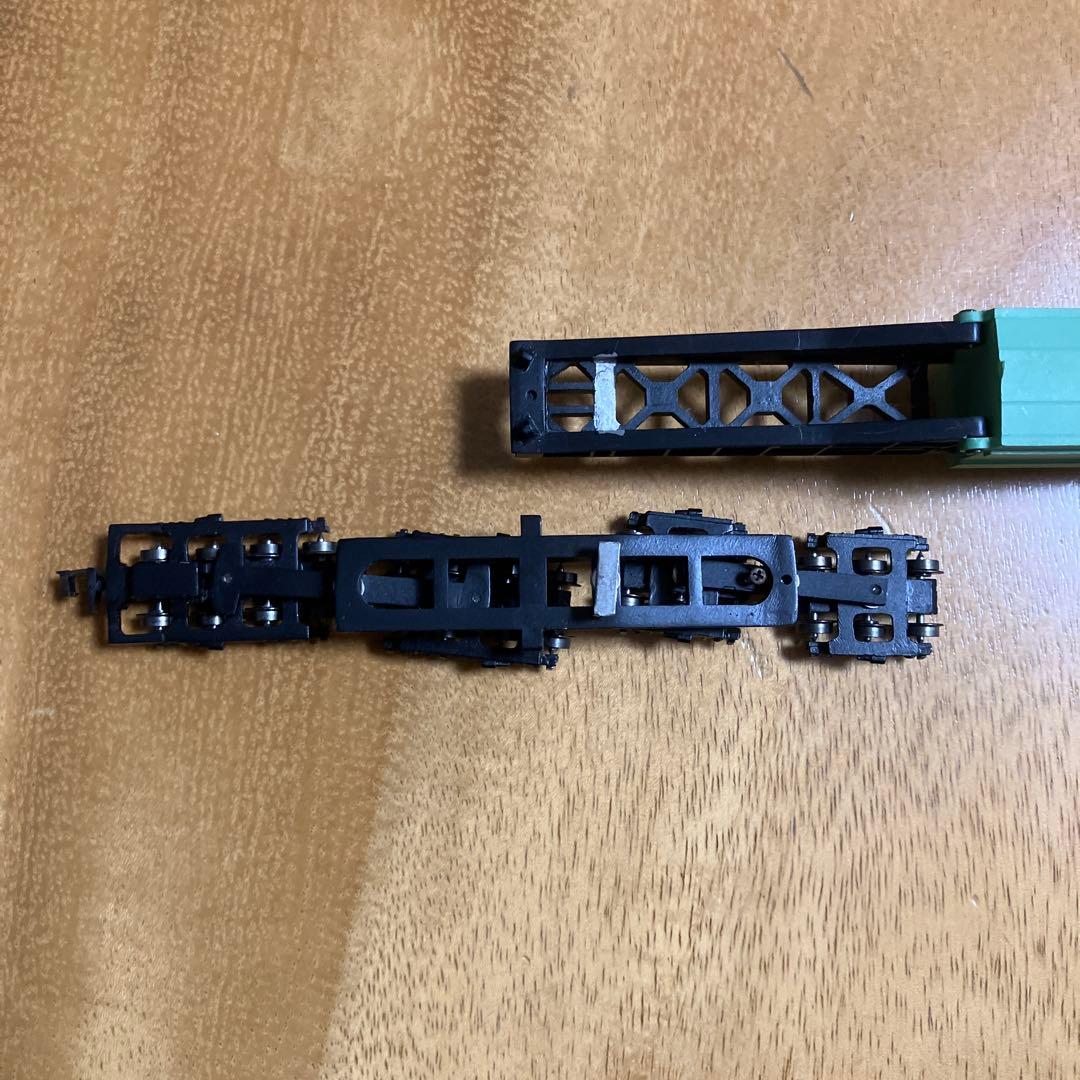 Nゲージ 国鉄シキ700形貨車大物車 大新堂 28軸 レア品