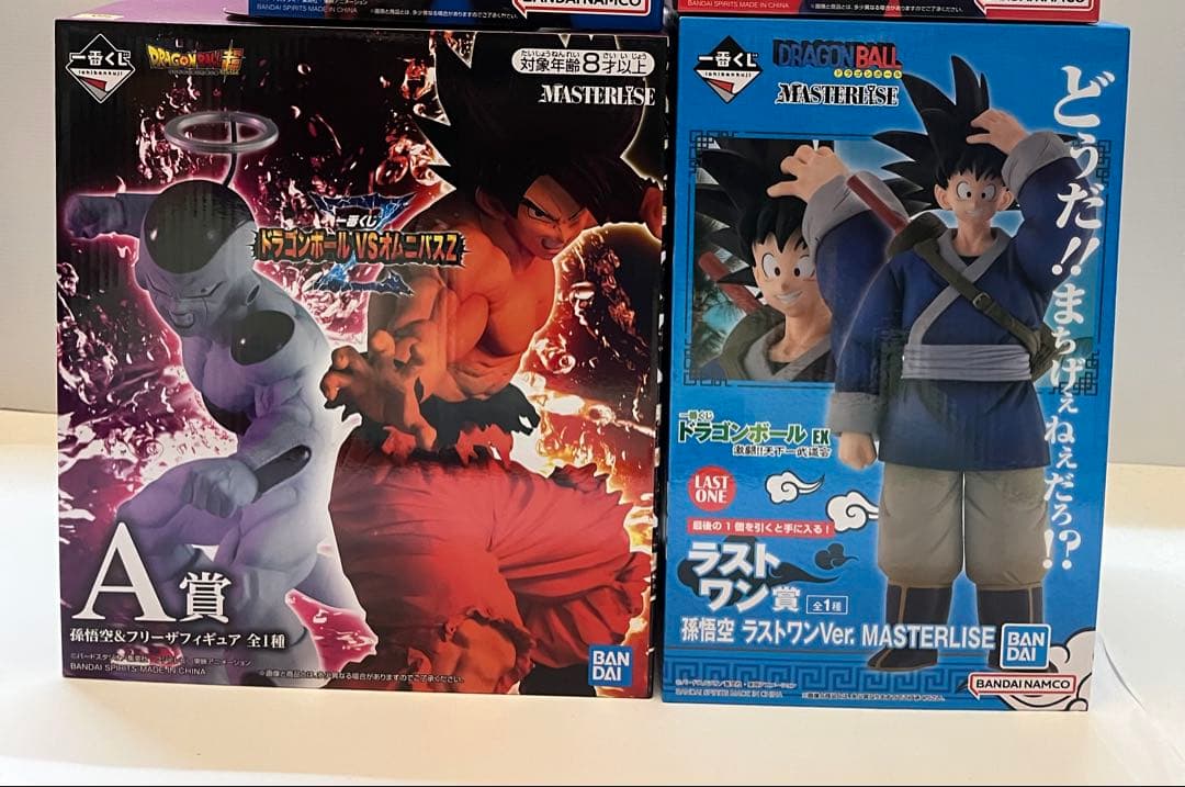 未開封2点　ドラゴンボール　一番くじ　フィギュアセット