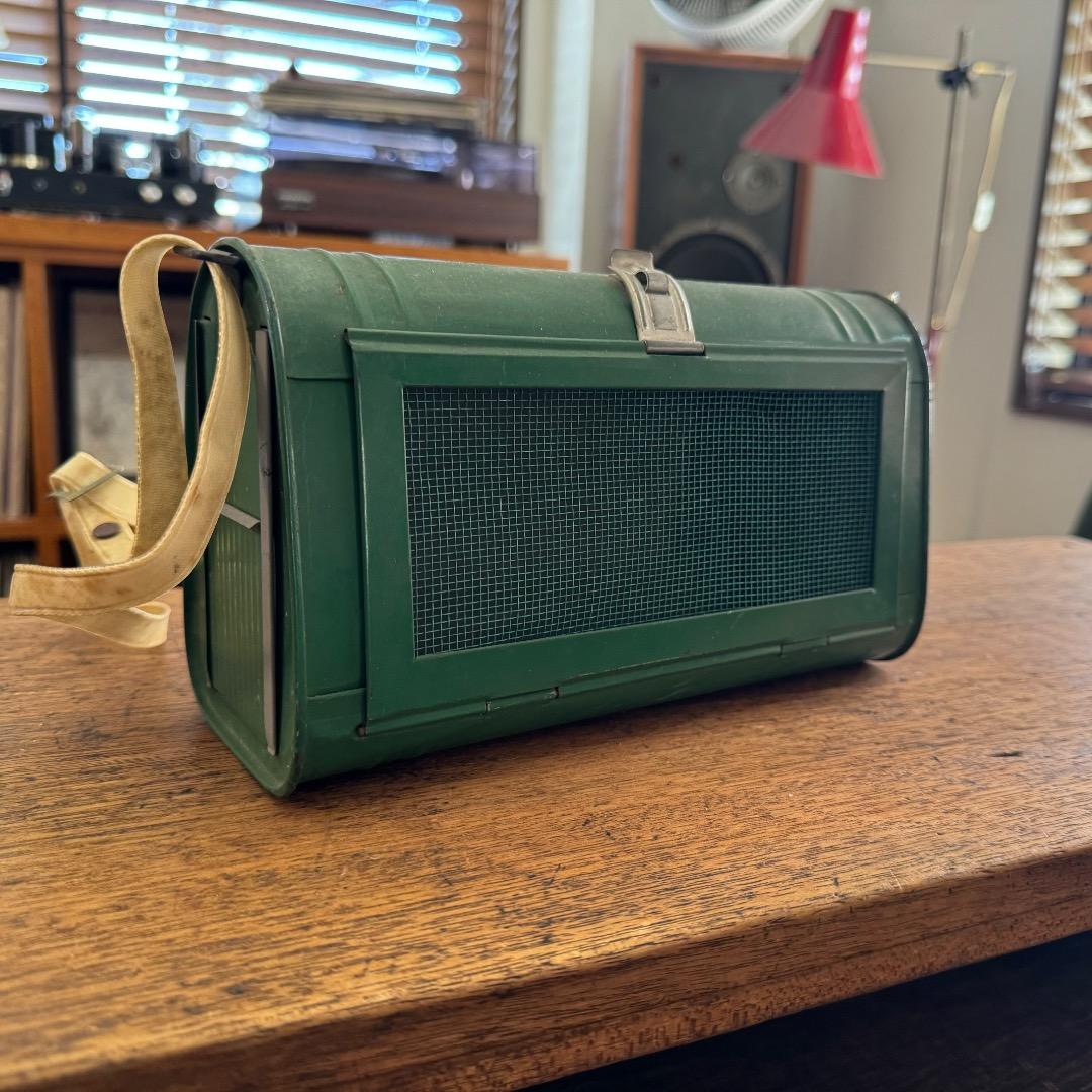 山本商店　レトロ金物の虫かご/昭和30年代　虫籠　昆虫採集