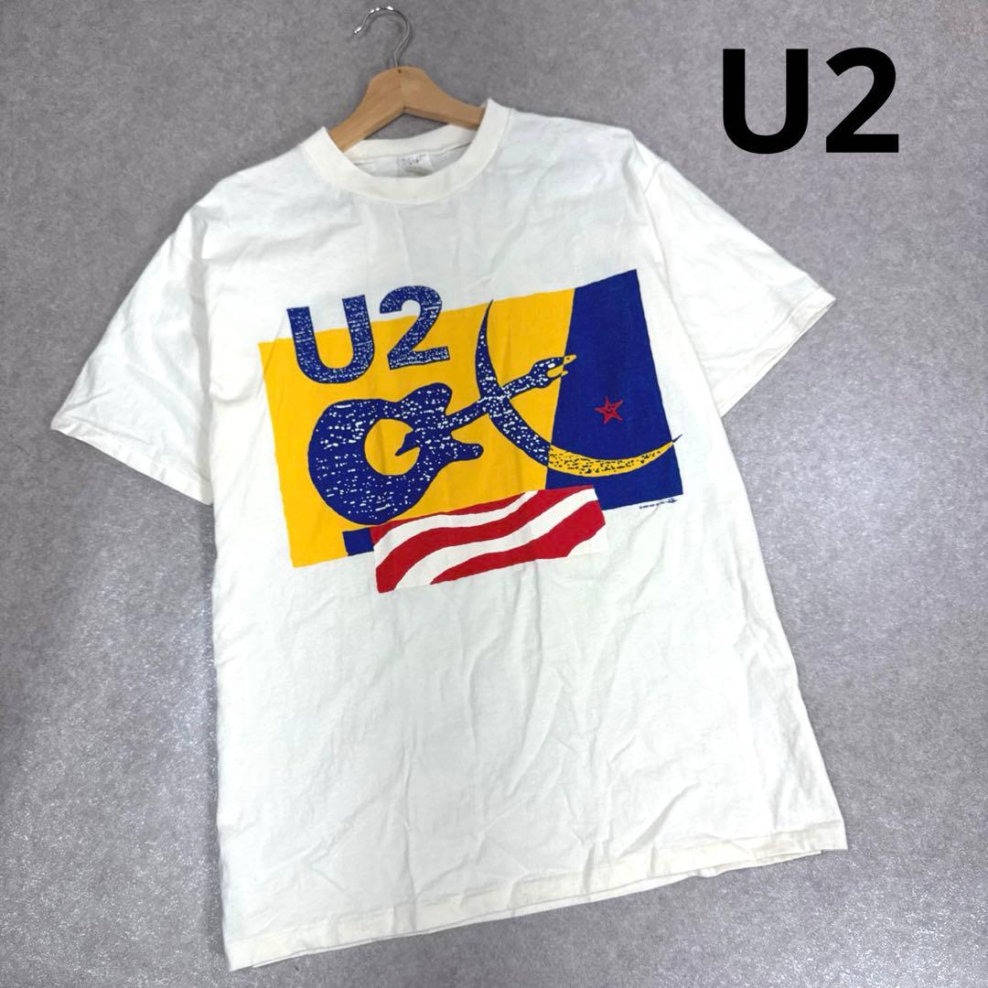 希少 80s U2 ヴィンテージ バンドTシャツ LOVE TOWN 当時物