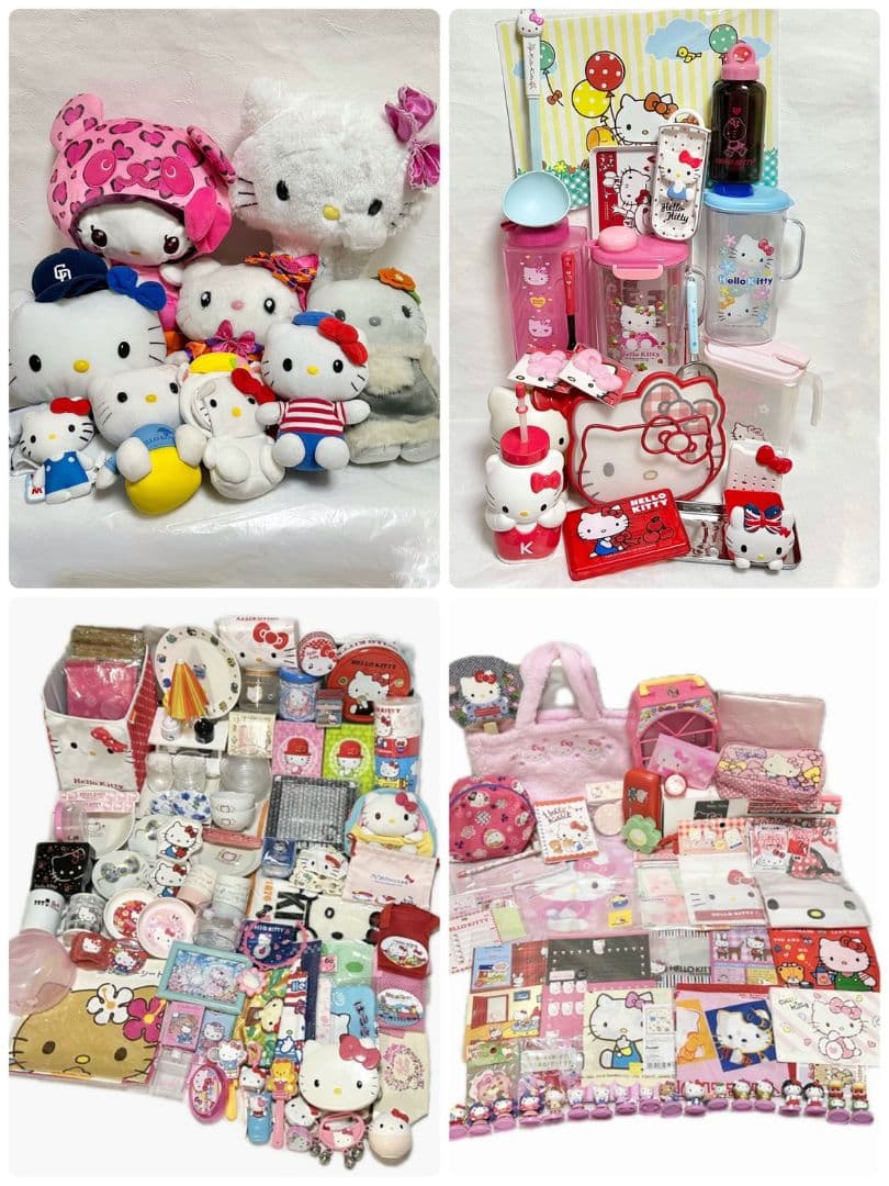 ハローキティ ぬいぐるみ グッズ まとめ売り サンリオ 大量 170点以上