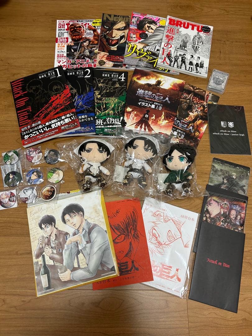 進撃の巨人　グッズセット