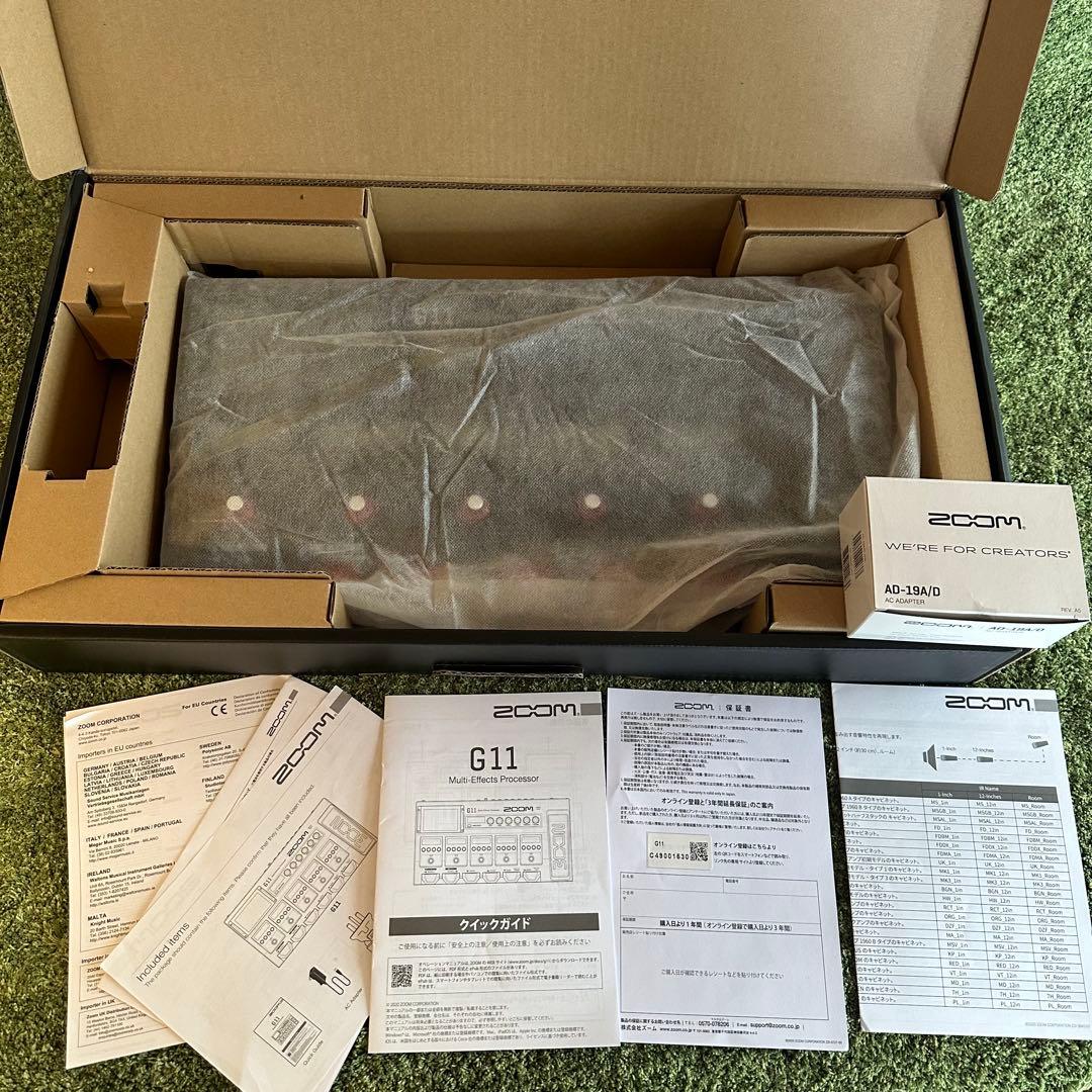 マルチエフェクター 隠れた名機 ZOOM G11 ギター