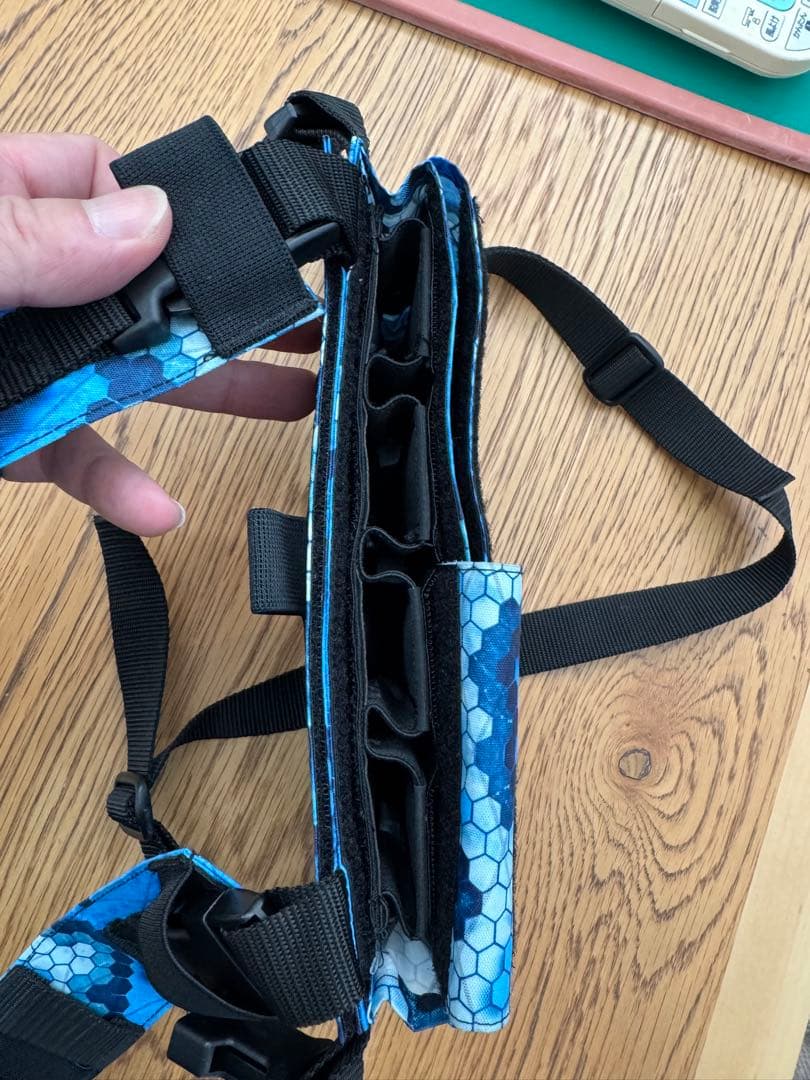 チェストリグ TEMPTALIA Xpac 青　パッチ付き