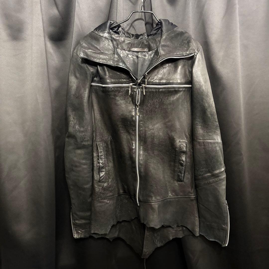 ジャケット・アウター 00s 14th Addiction Cross Zip Hoodie