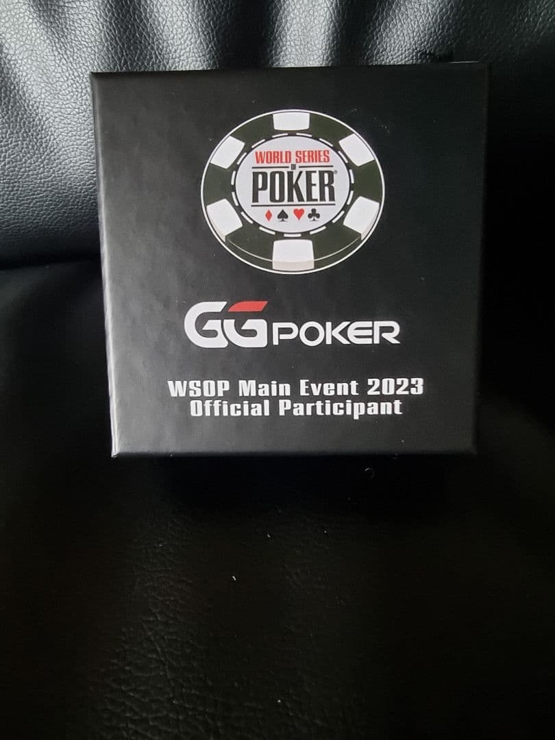 『激レア』2023 WSOPメインイベント参加者限定カードプロテクター