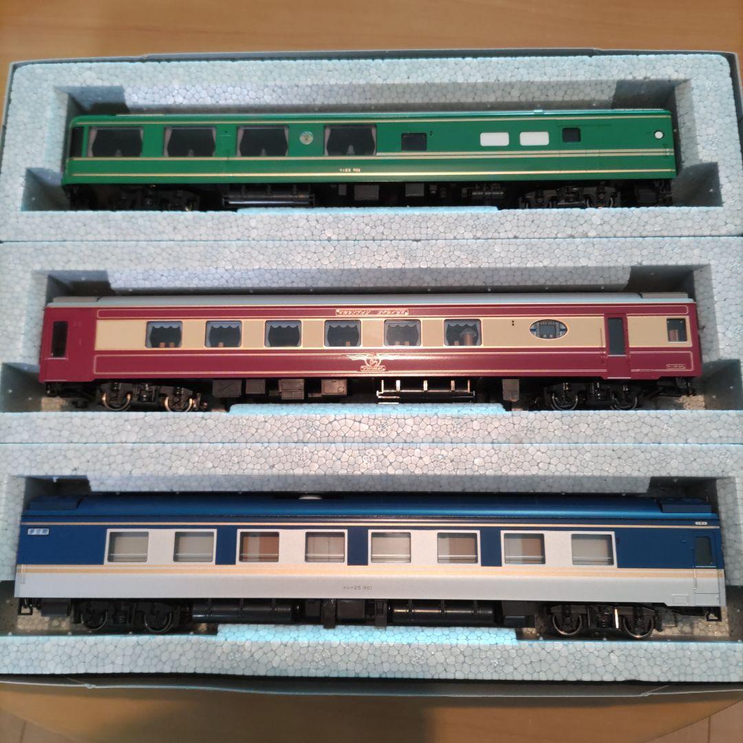 【ジャンク品】KATO　3-522　２４系＜夢空間＞３両セット