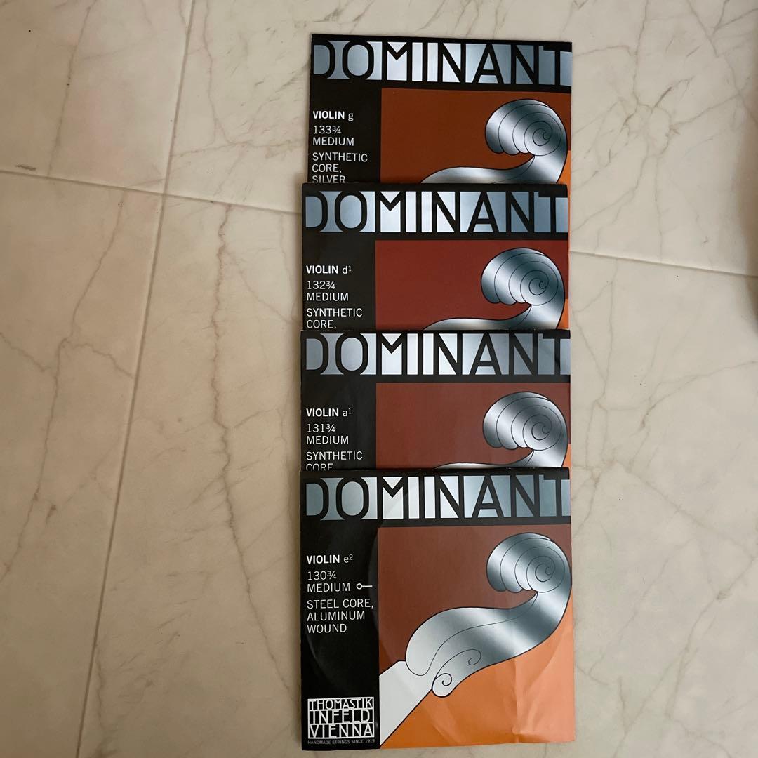 Dominant バイオリン弦 4セット