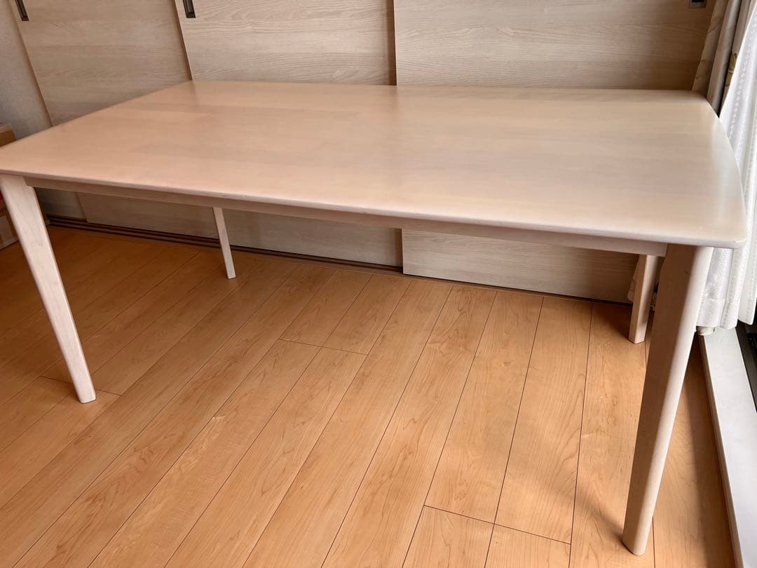 [gelion]ニトリ　ダイニングテーブル(アルナスDF 150WW)