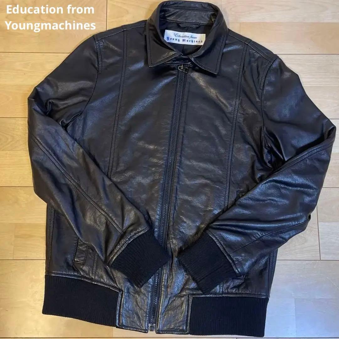 Education from Youngmachines レザージャケット　L