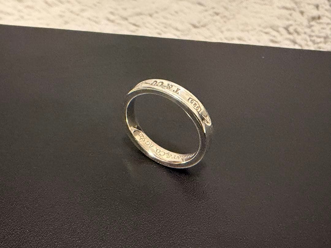 【TIFFANY & Co.】 1837 リング 925 17〜18号