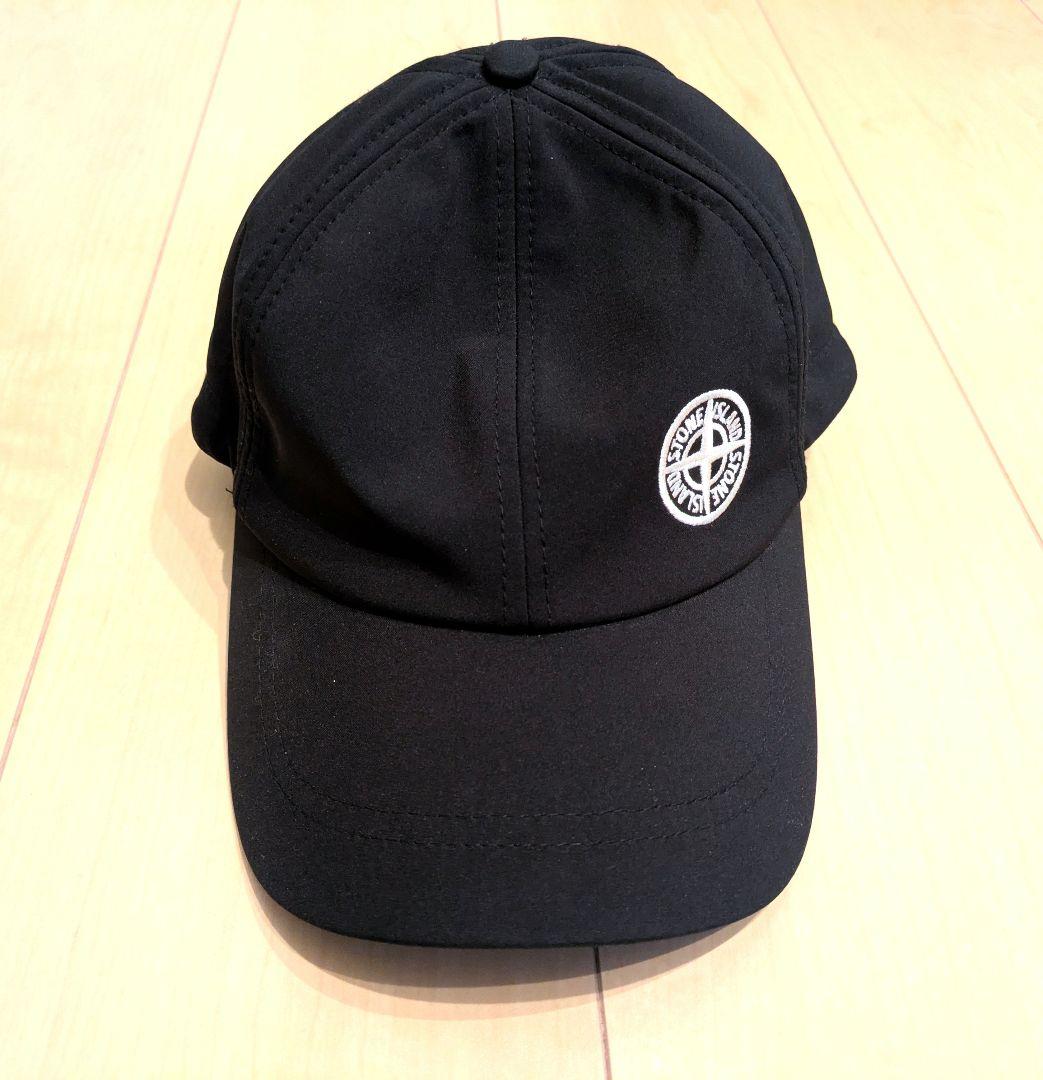 美品！ストーンアイランド　キャップ　黒