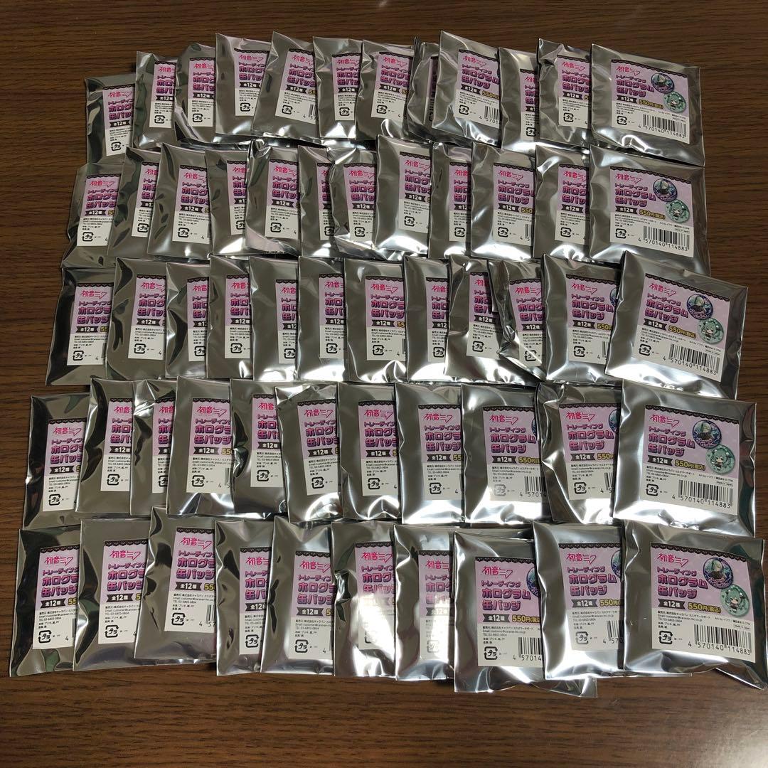 初音ミク ドン・キ 2024 トレーディングホログラム缶バッジ　57個