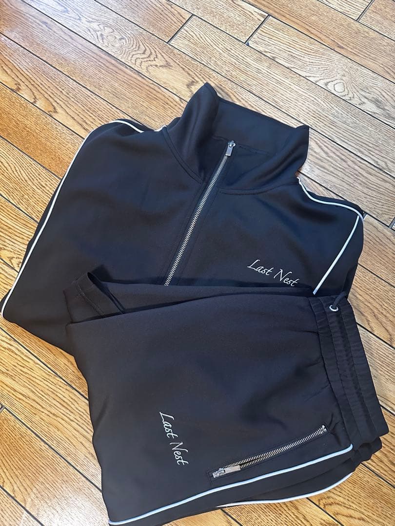 Last Nest 黒 ジャケット・パンツセット