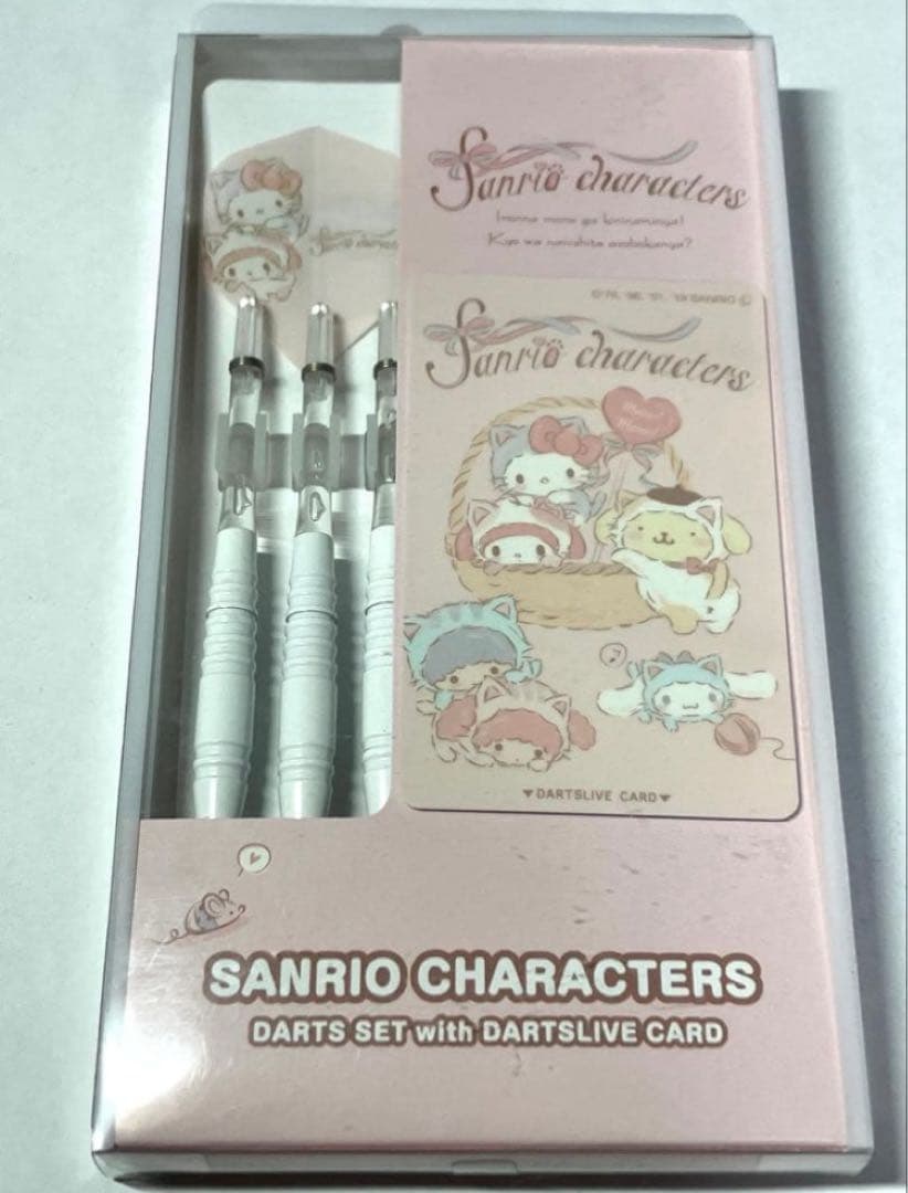 Sanrioキャラクター ダーツセット DARTSLIVEカード付き