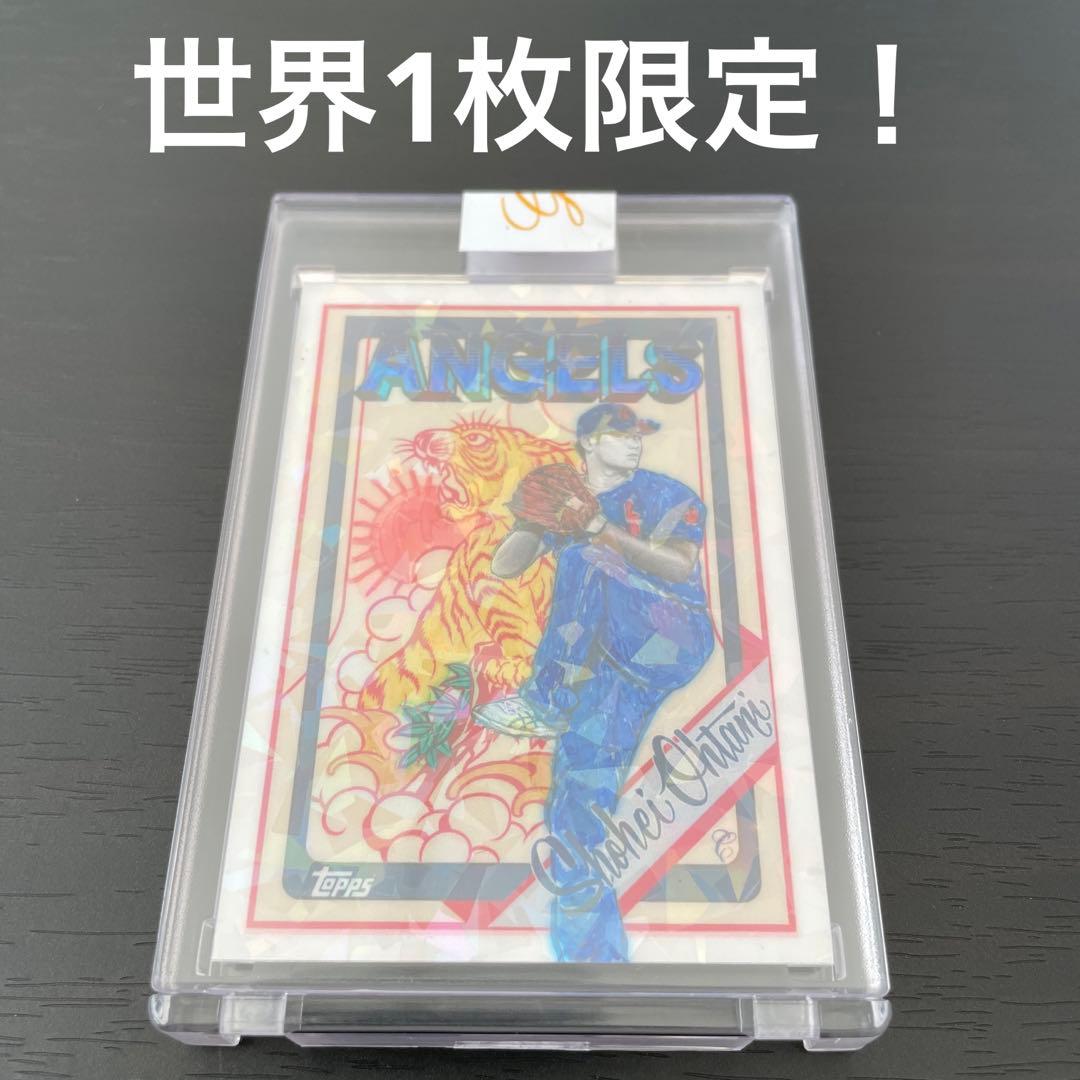 大谷翔平 アートカード 世界1枚限定 1of1
