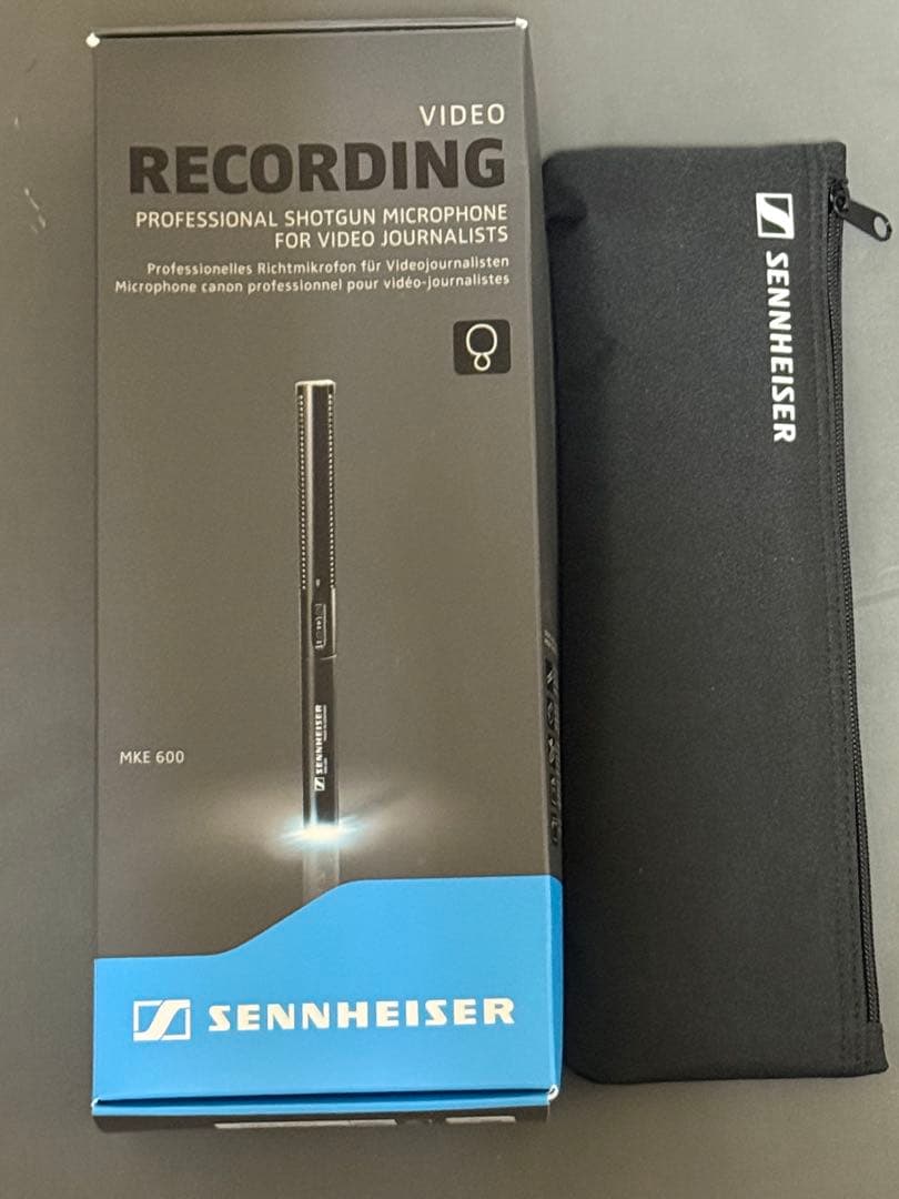 【新品同様】SENNHEISER MKE 600 + KA 600変換ケーブル付