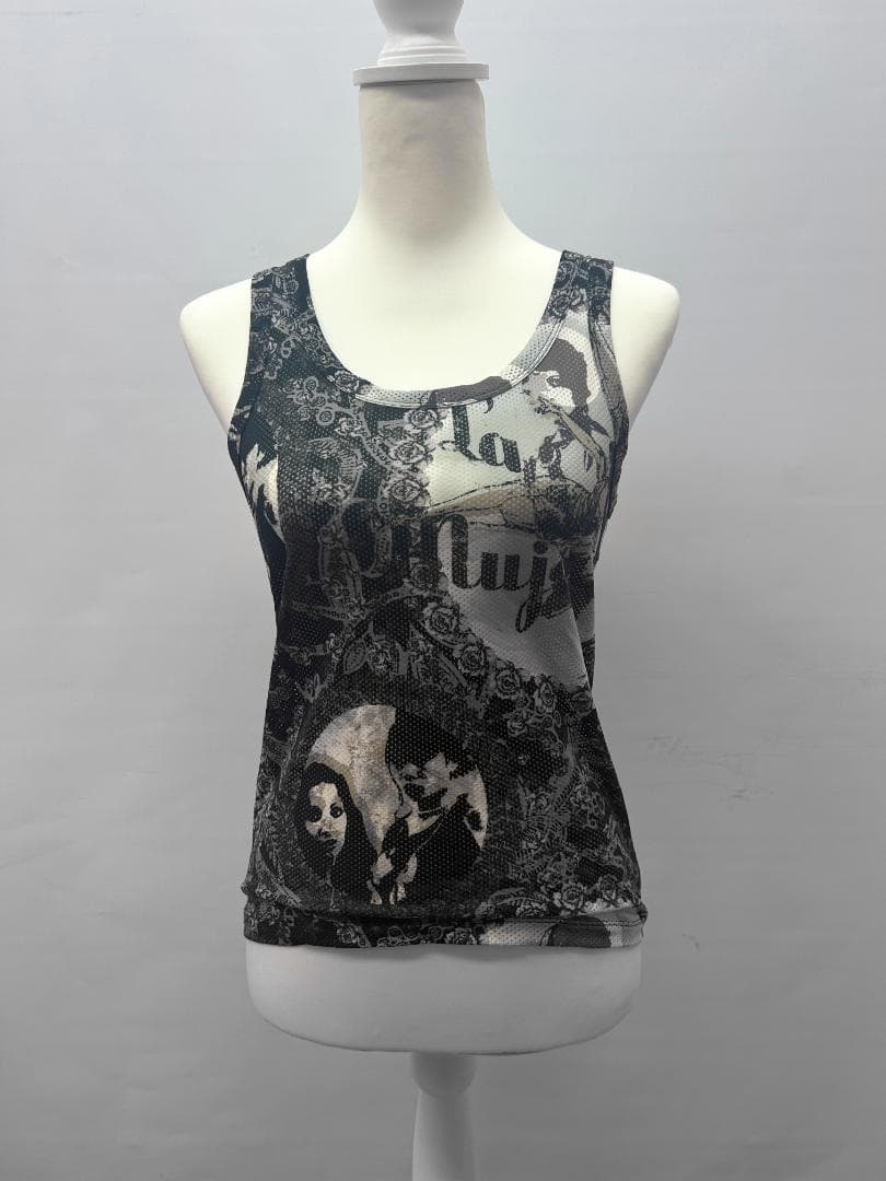 Jean Paul Gaultier メッシュタンクトップ