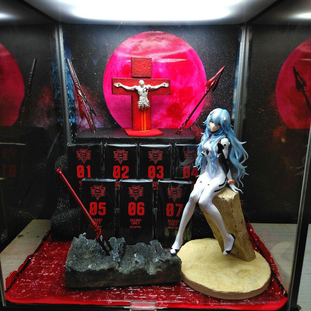エヴァンゲリオン 綾波レイ フィギュア ゼーレ ジオラマ