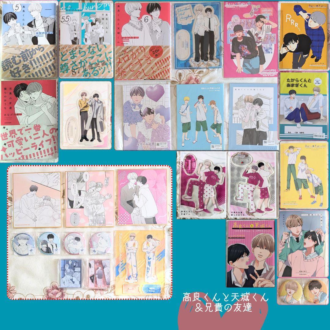 小冊子 アクスタ5点 CD特典 くじメイト 高良くんと天城くん5～6 兄貴の友達