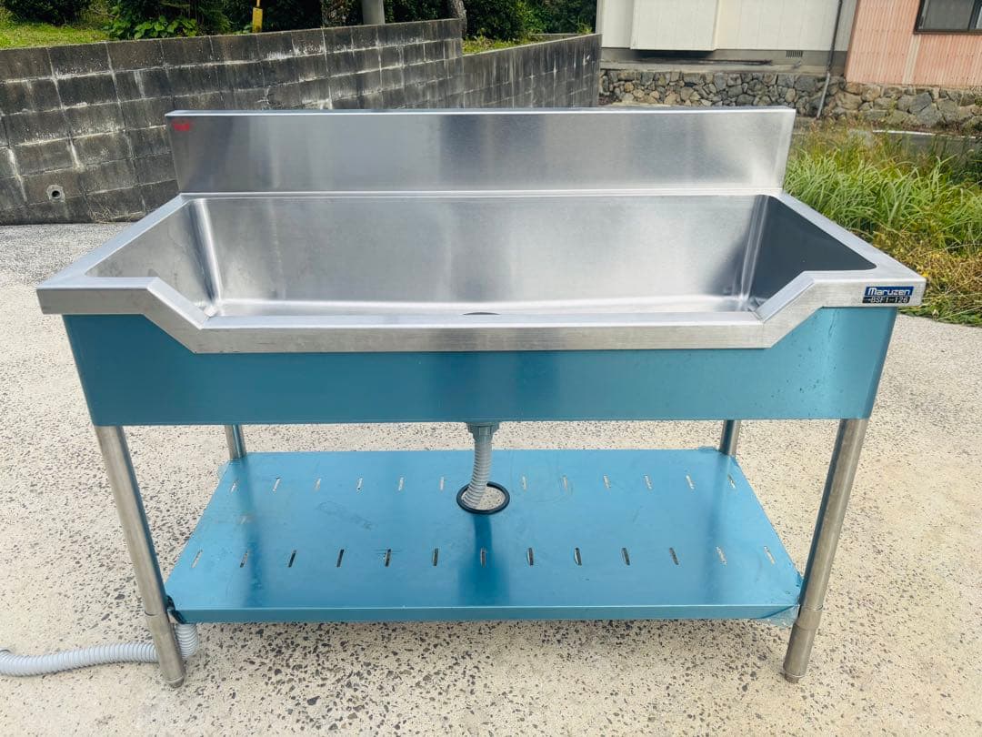 L86★マルゼン★舟形シンク 業務用 ステンレス製 業務用シンク 美品