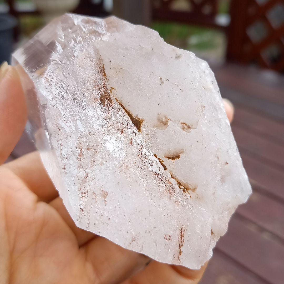 天然石◼️ヒマラヤ マニカラン産水晶☆クリスタル☆パワーストーン 1