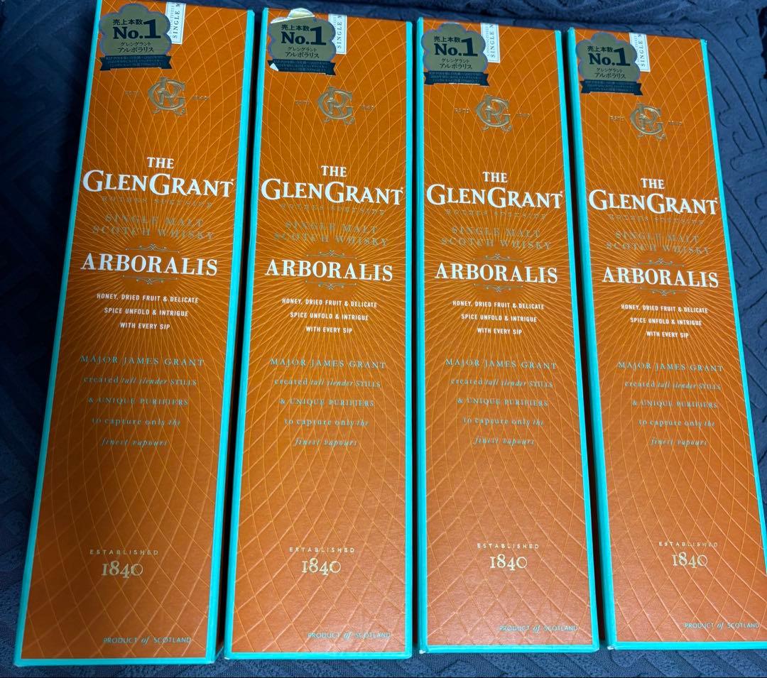 THE GLEN GRANT (ザ グレングラント) アルボラリス　4本
