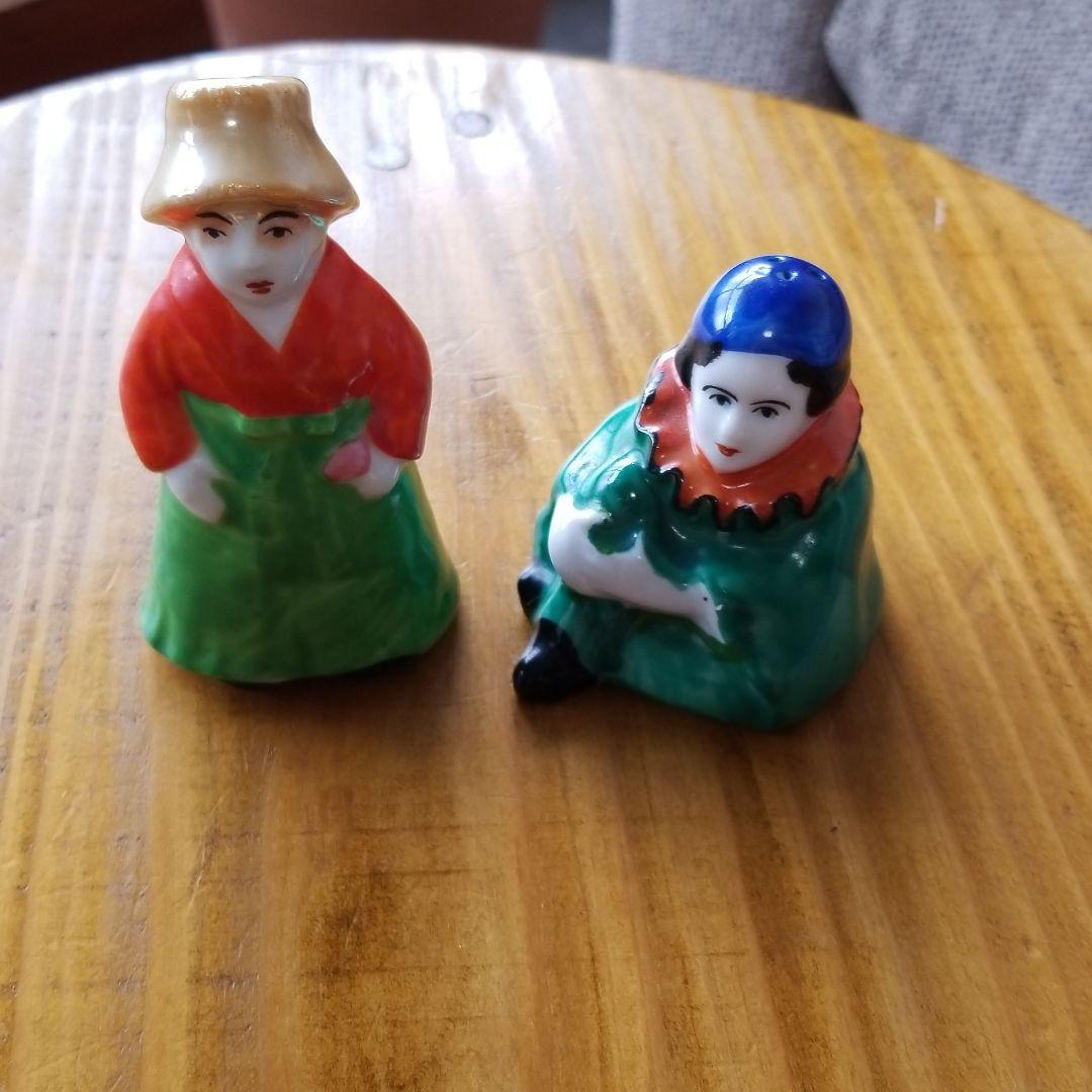 オールドノリタケ　塩、胡椒入れ❣️
