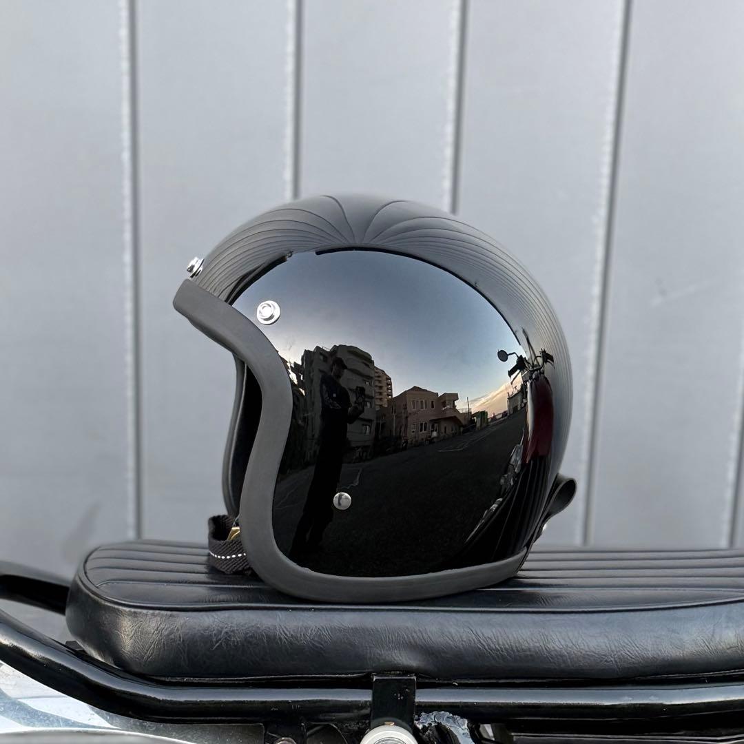 500-TX ジェットヘルメット　TT&CO オーシャンビートル　ベル　目深仕様