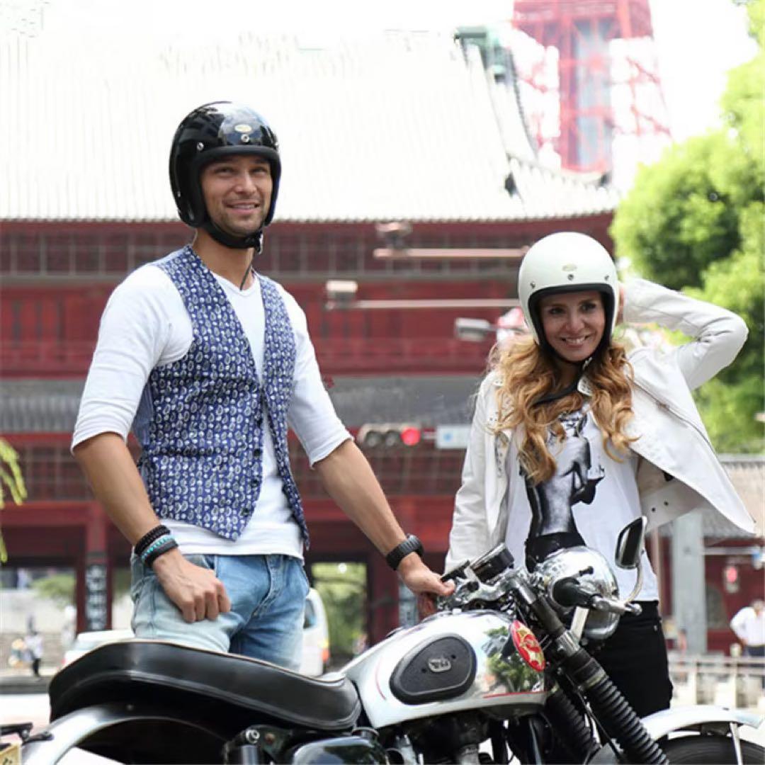 500-TX ジェットヘルメット　TT&CO オーシャンビートル　ベル　目深仕様