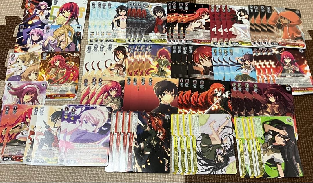 ヴァイスシュヴァルツ　WS デッキ　灼眼のシャナ　8枝　扉枝　デッキ