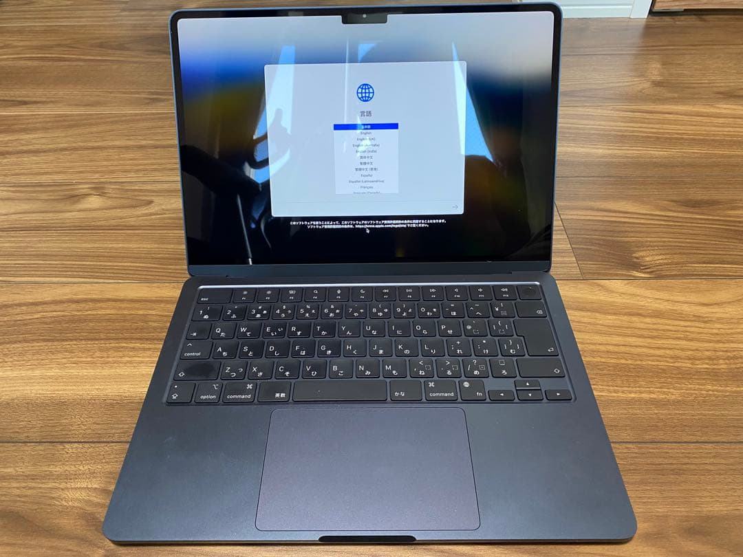 Apple MacBook Air (M3, 8GB, 256GB SSD）