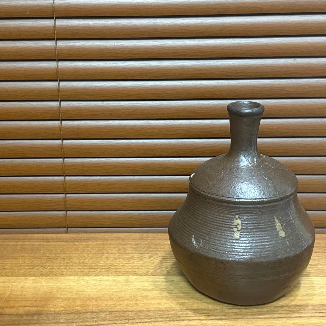 古備前焼　変わり徳利