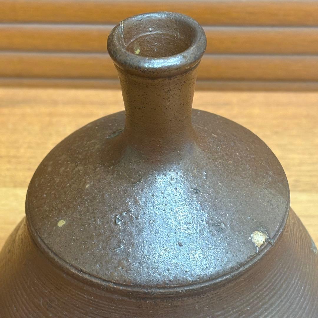 古備前焼　変わり徳利