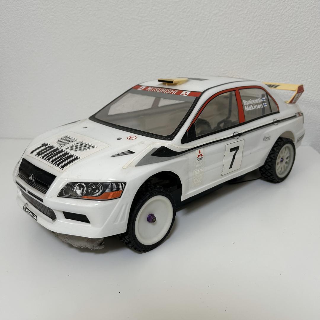 タミヤ　ランサーエボリューション？　三菱　　ラジコン　ジャンク品