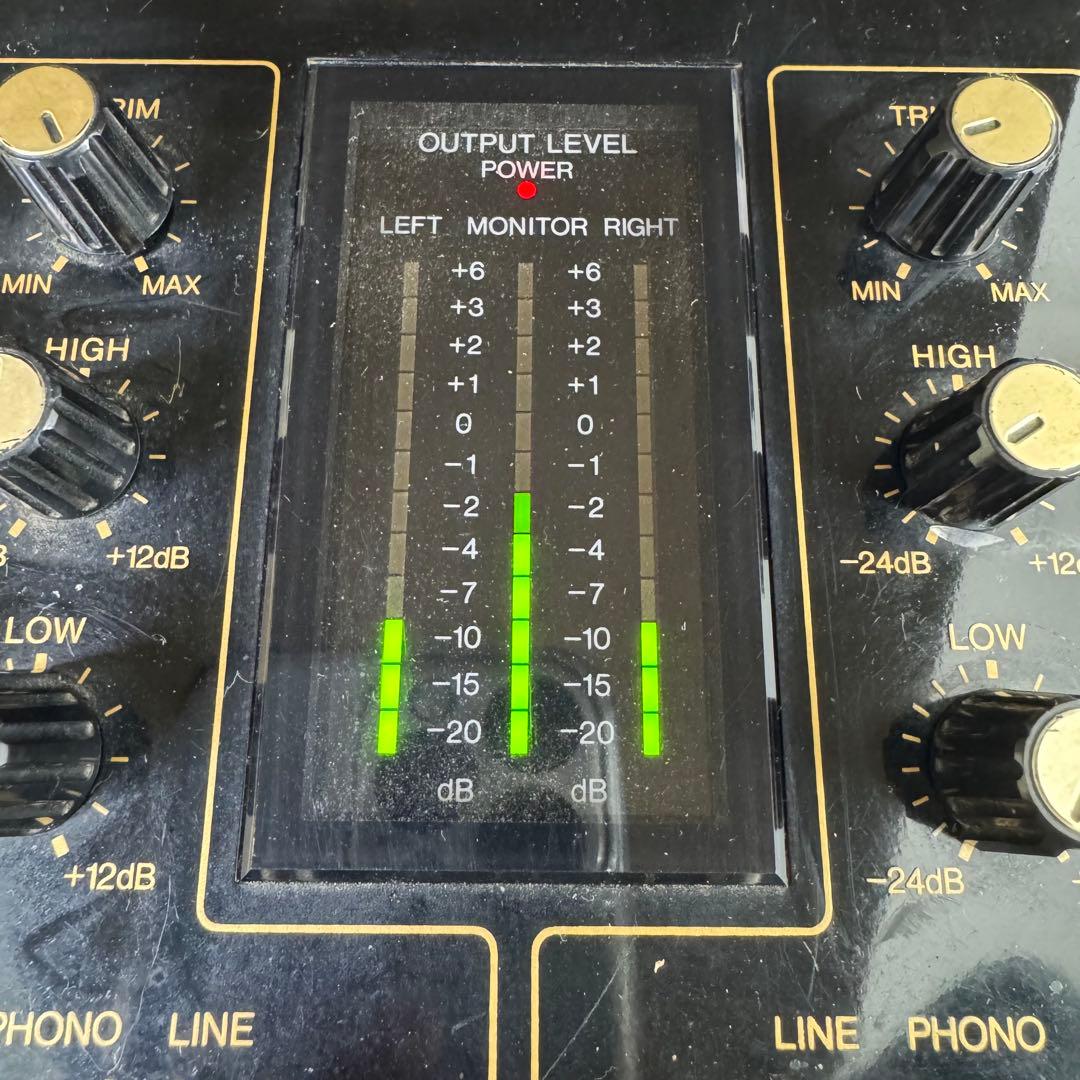 Technics　SH-DJ1200　DJミキサー　動作品