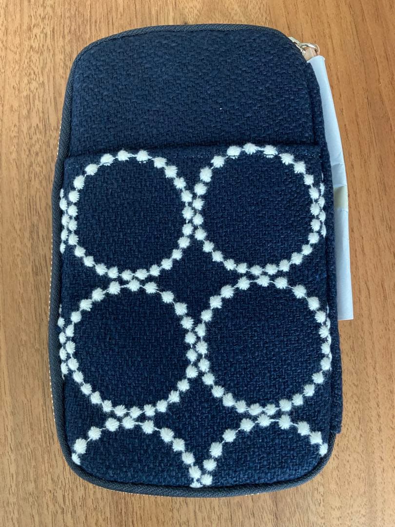 ほぼ日ミナペルホネン　タンバリン　ちいさいひき出しポーチ