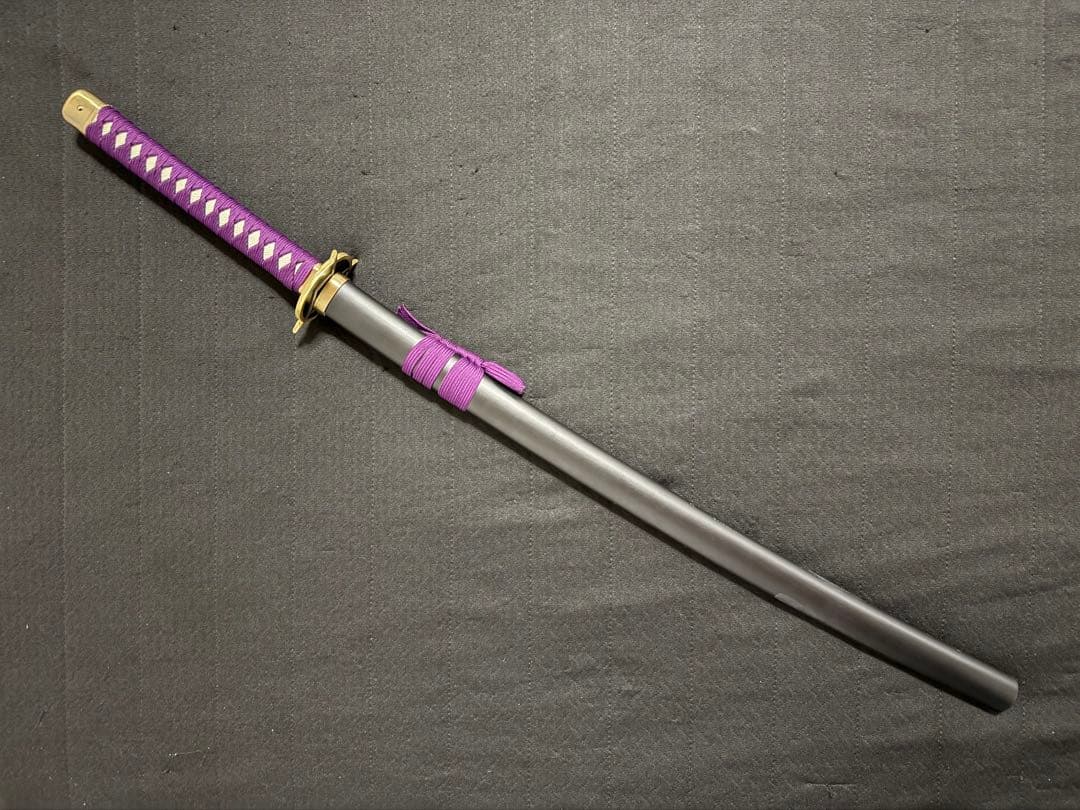 刀　かたな　剣　軽い　樋入り　印鎺　黒鞘　長尺　模造刀　模擬刀　舞踊　大衆演劇