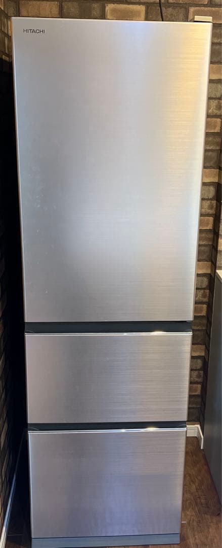 日立 3ドア冷蔵庫 シルバー R-V32KV（N）