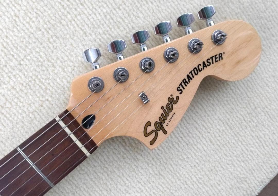 ✨未使用✨フェンダー スクワイヤー アフィニティ ストラト サーフグリーン