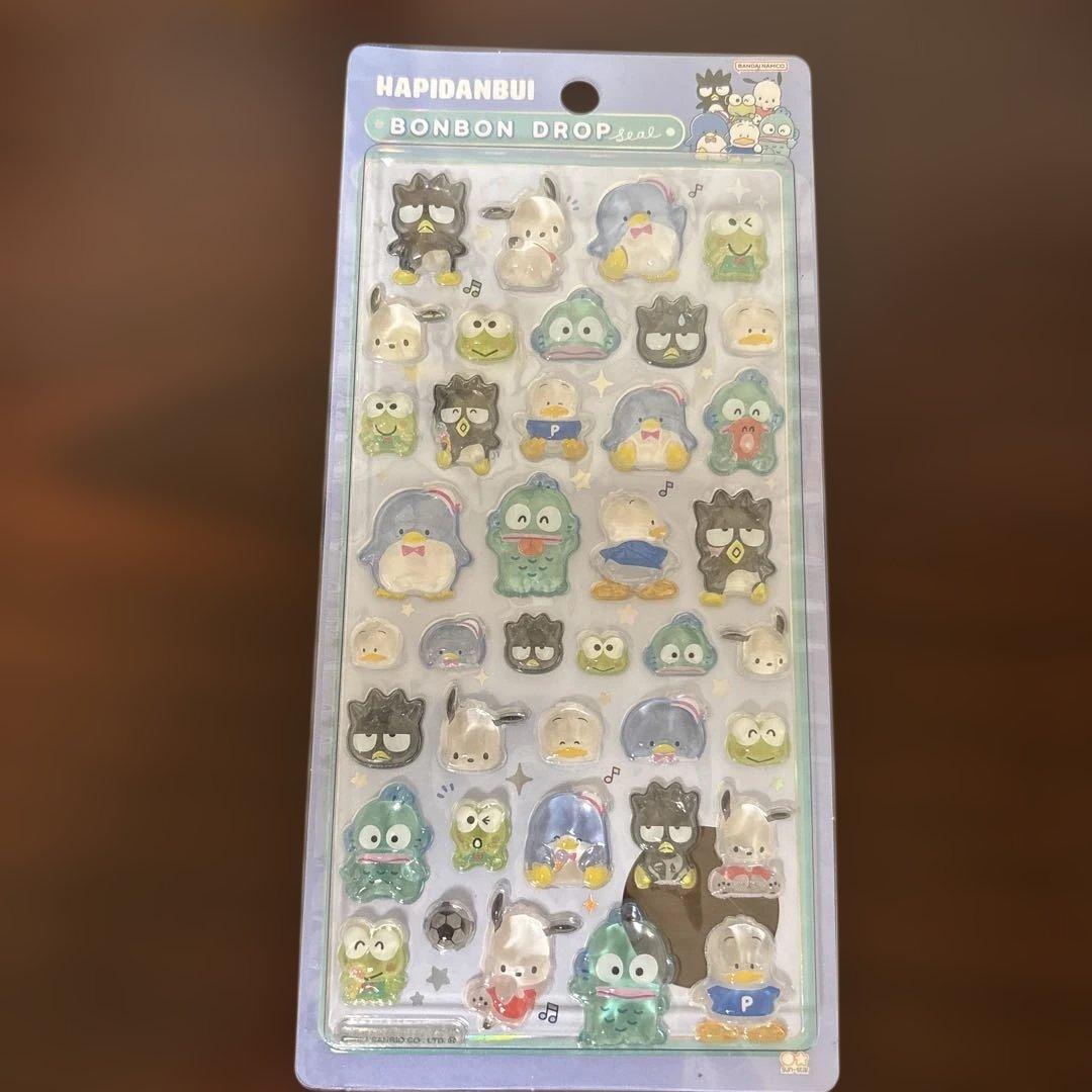 サンリオ はぴだんぶい ボンボンドロップシール
