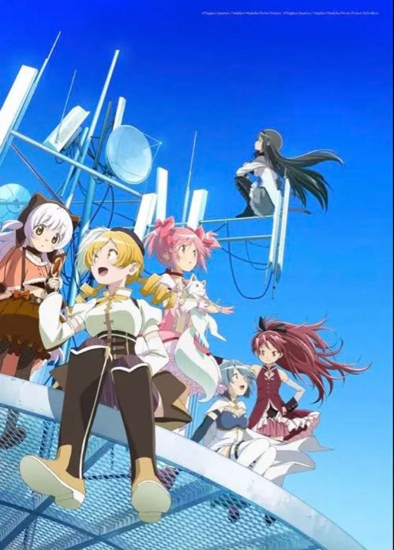 魔法少女まどか☆マギカ　B2告知ポスター&アクリルブロック