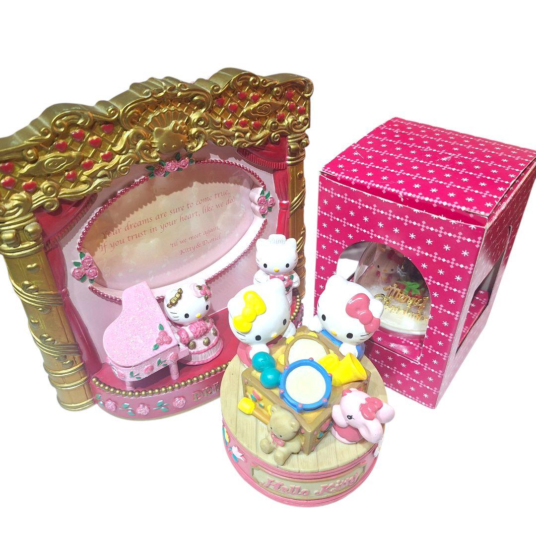 ハローキティ 写真立て＆オルゴール まとめ売り ドリームレビュー サンリオ