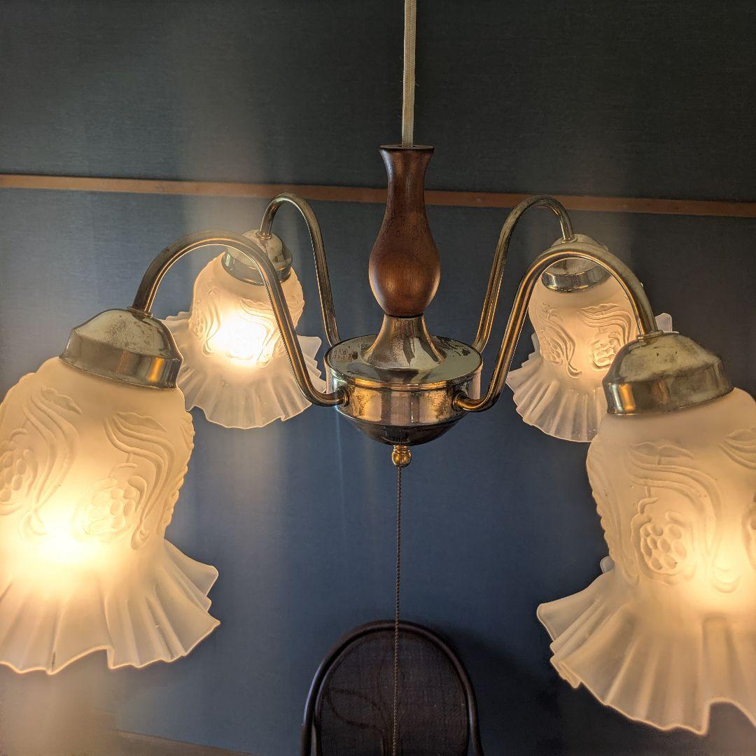 【希少】取り付け簡単シャンデリア