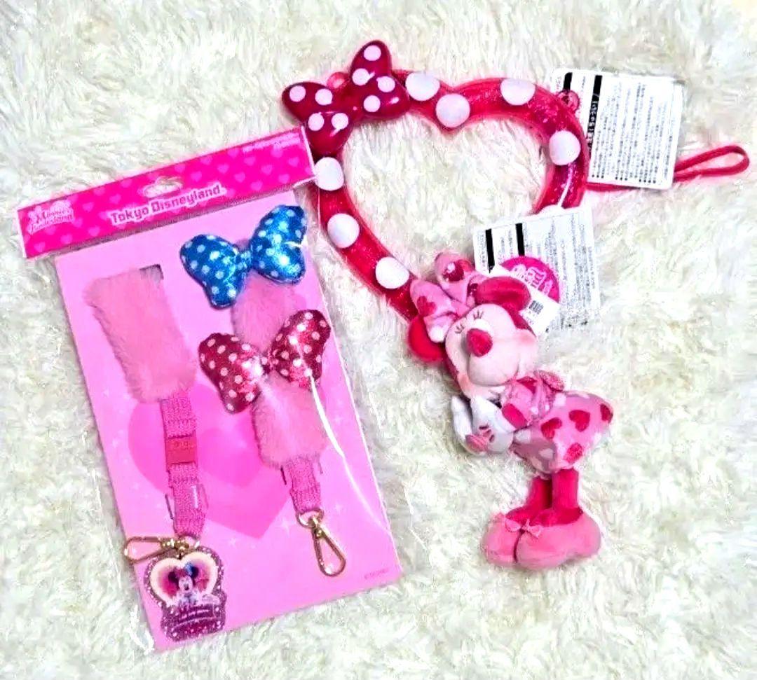 ミニーのファンダーランド　ぬいぐるみチャーム　リング　スマートフォンアクセサリー